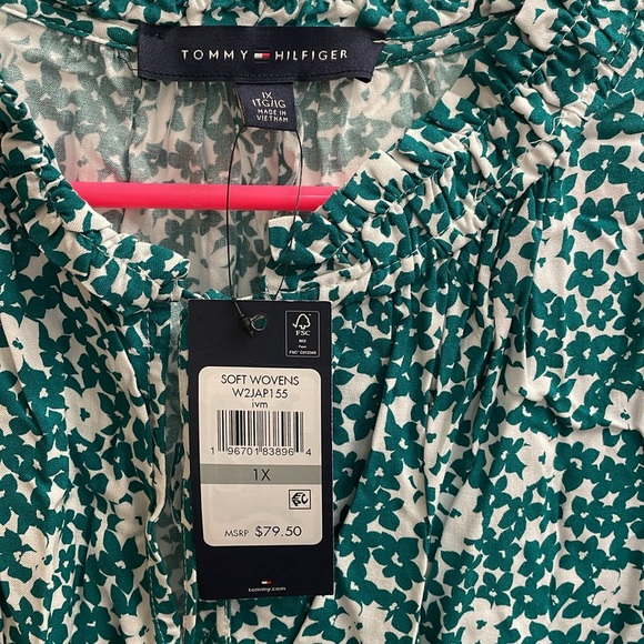 Plus Tommy Hilfiger Blouse - Picture 4 of 5